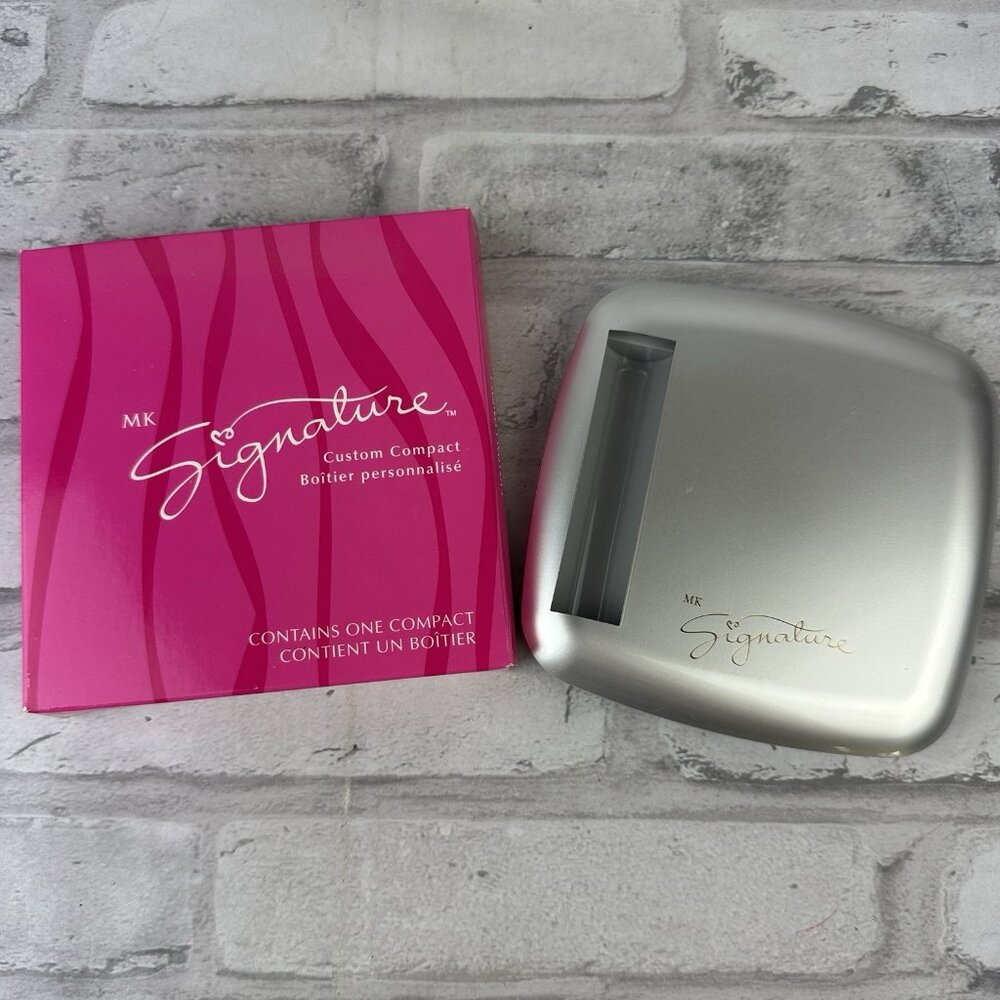 MARY KAY Custom Compact Cheek & Eye Travel Case Signature 9004 Retired NIB NOS